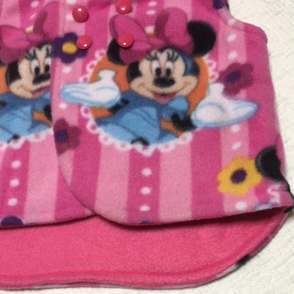 18m? (4/$20) Minnie Mouse Fleece Hooded Vest - Picture 2 of 16